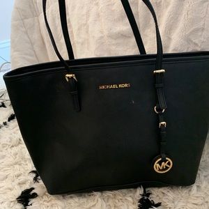 Michael Kors black shoulder bag